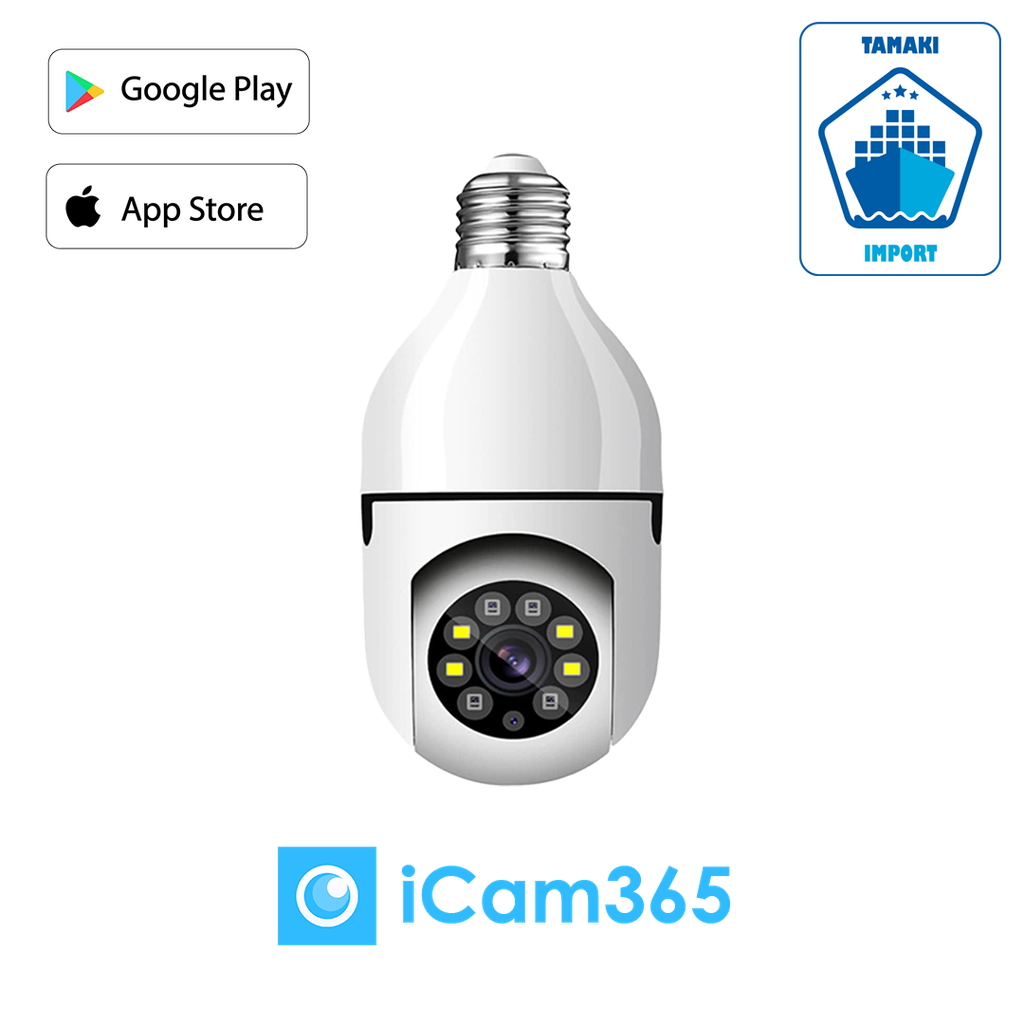 Caméra Ampoule IP - FHD 1080p