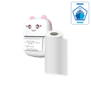 Papier blanc thermique HD 57x25mm - MEOW CAT PRINTER