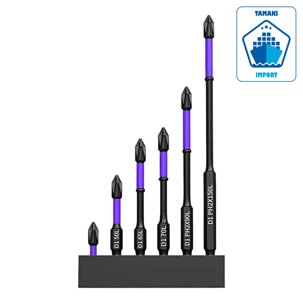 Kit d’embouts de vissage - 6PCS