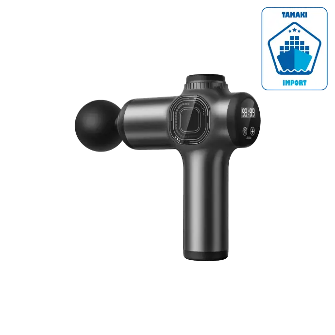 Pistolet massage à 8 embouts - SAVIOR