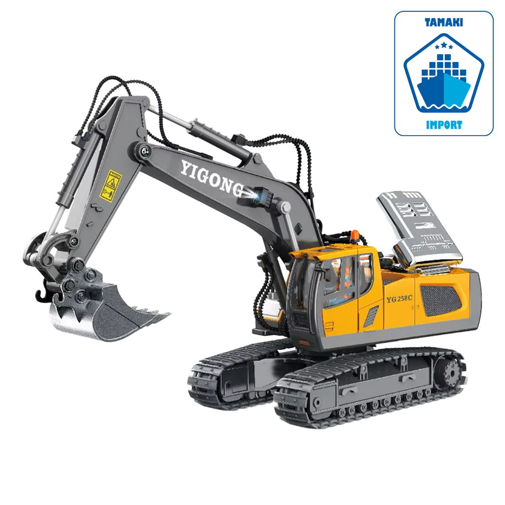 Excavatrice / Peljob / Drague 11CH R/C télécommandée - YI GONG