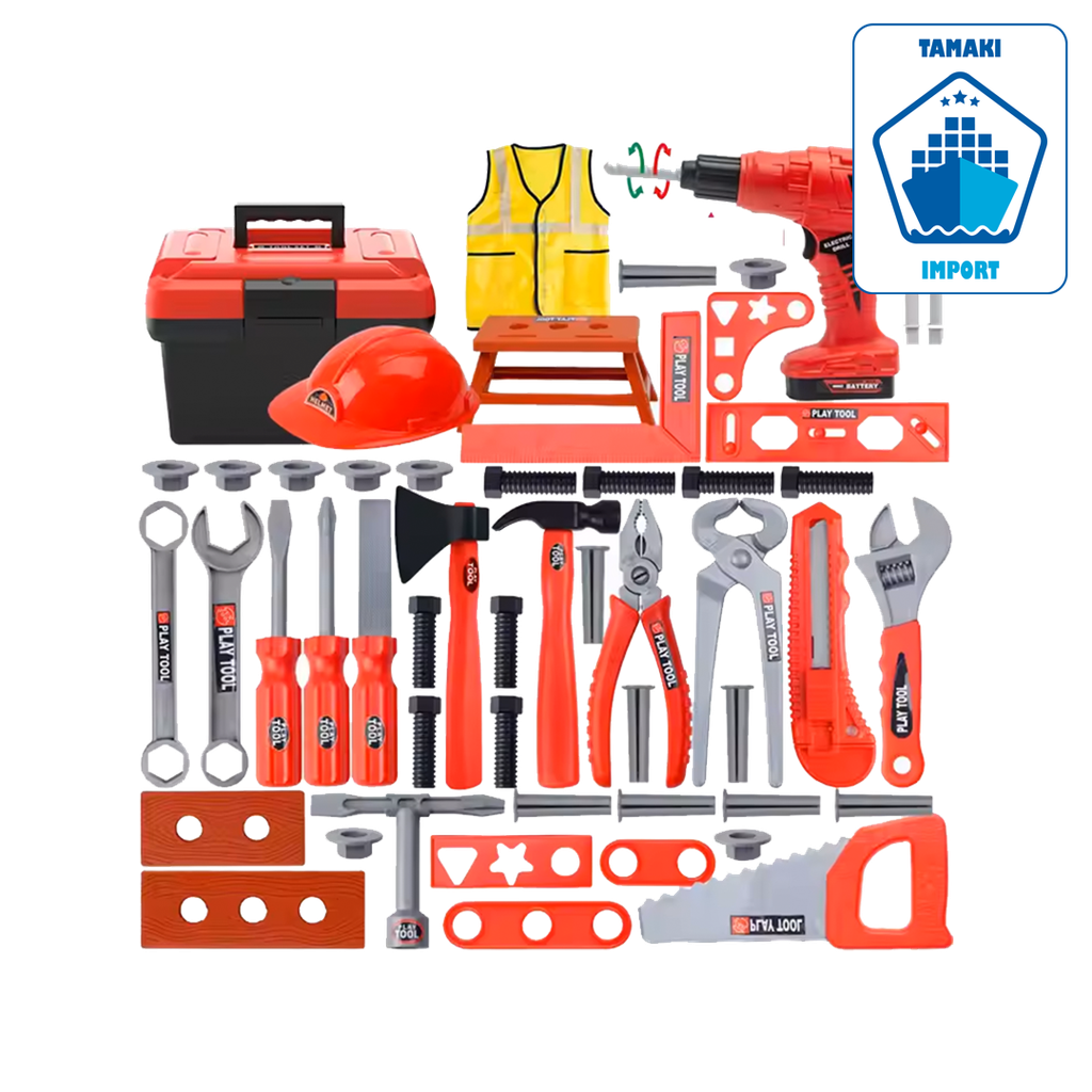 Boîte à outils pour enfant - 70 PCS