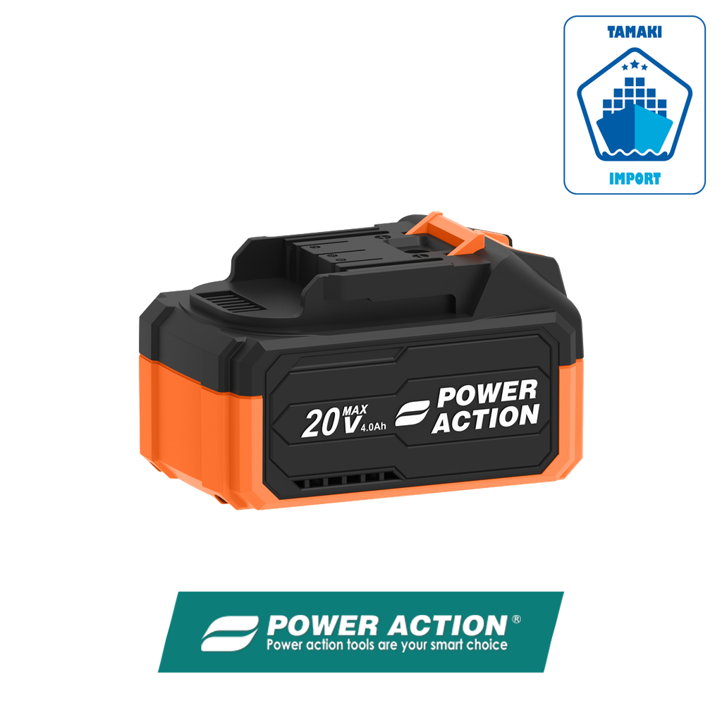 [F3] Batterie 20V 4.0Ah - POWER ACTION