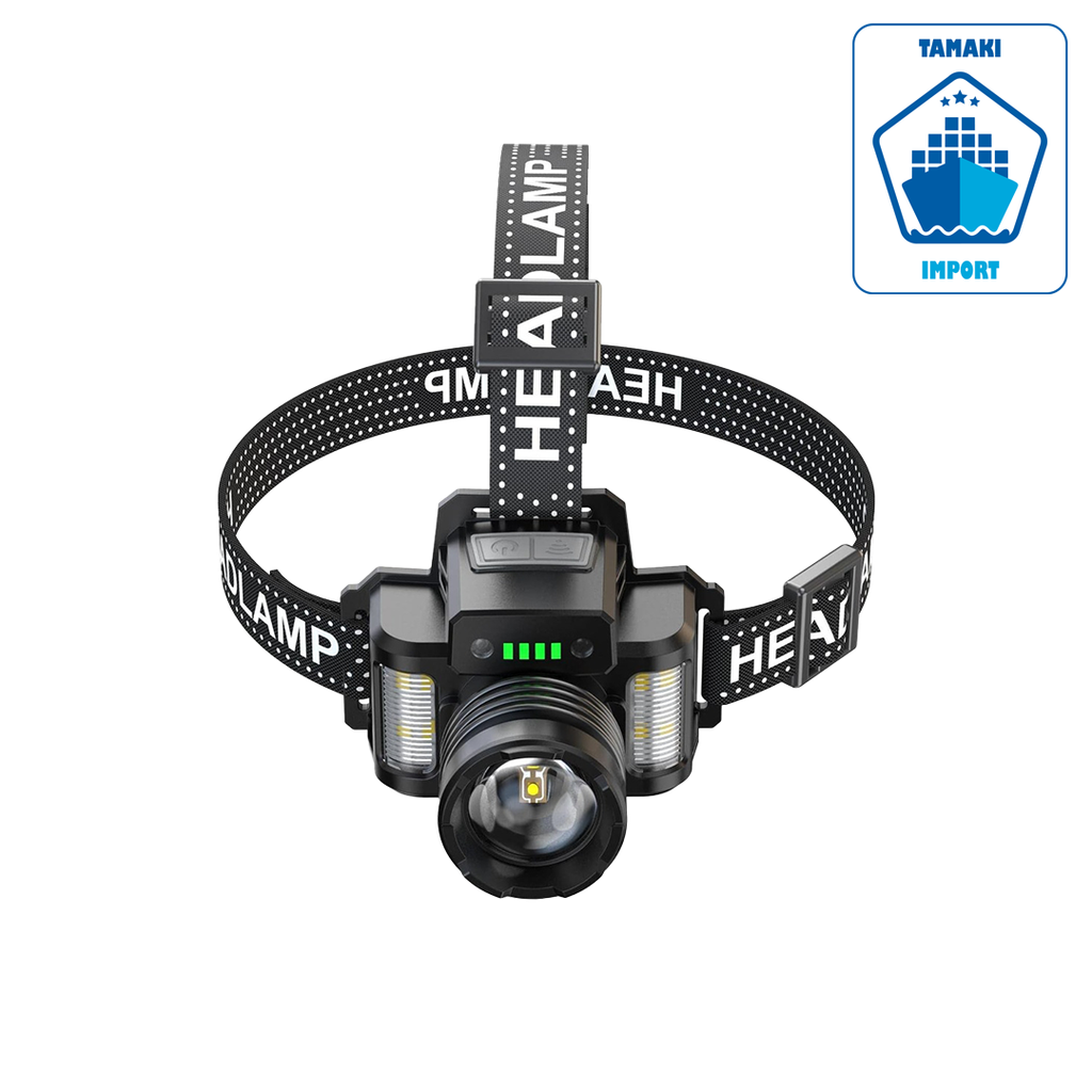 [C3] Lampe frontale 30W - 8 en 1