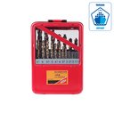 🔩 FORETS MÉTAL HSS 6542 – COFFRET PRO 19 PIÈCES M42 (1 → 10 mm)