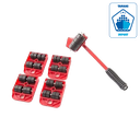 KIT support roulette 4PCS - 150 kg