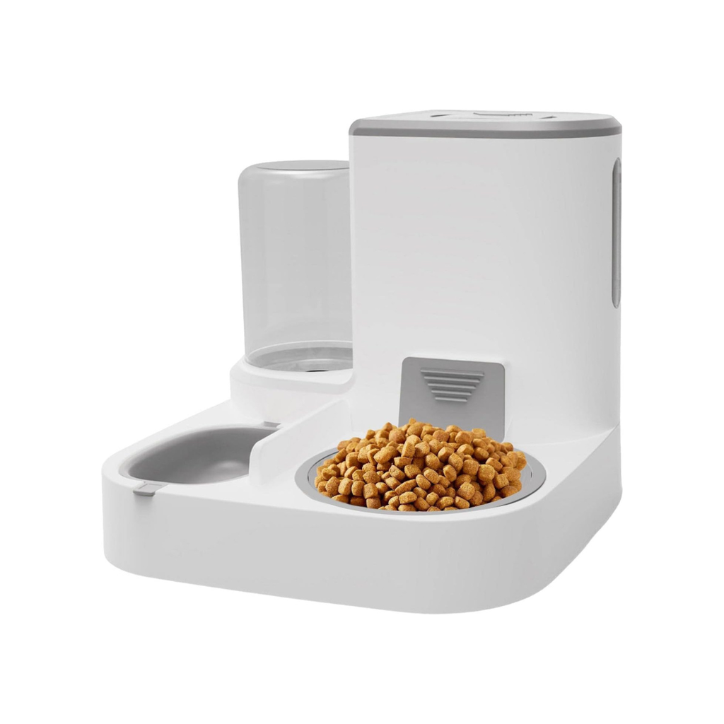 Distributeur de croquettes automatique 2 en 1 – chien & chat