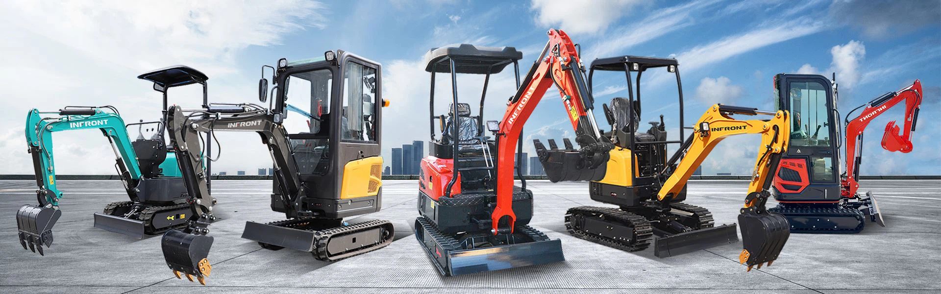 INFRONT - Mini-Pelles