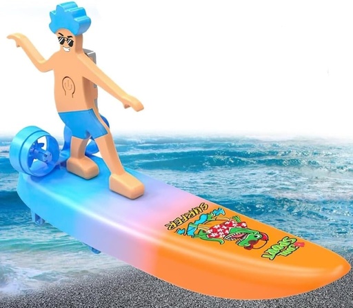 Mini planche de surf télécommandée – le jouet 2 en 1 terre et eau !