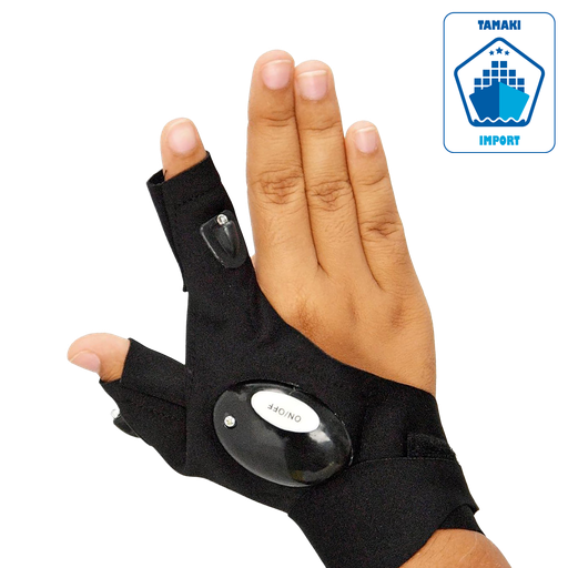 [E4] Paire de gants - Support LED (2 gants inclus)