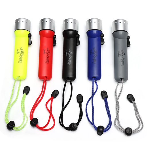 Lampe de plongée - 20m - Piles AA