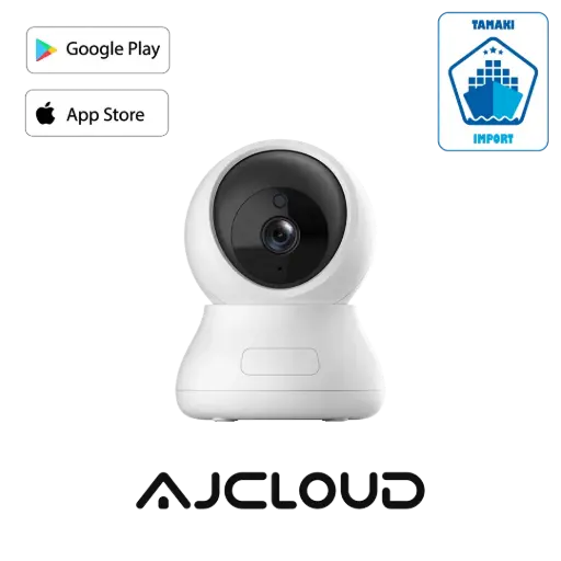 [C5] Caméra intérieure AJCLOUD 2k (3mp) – ultra HD & connectée