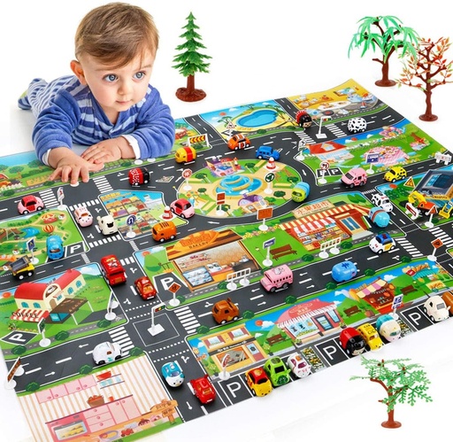 [J4] Tapis de jeu pour voitures