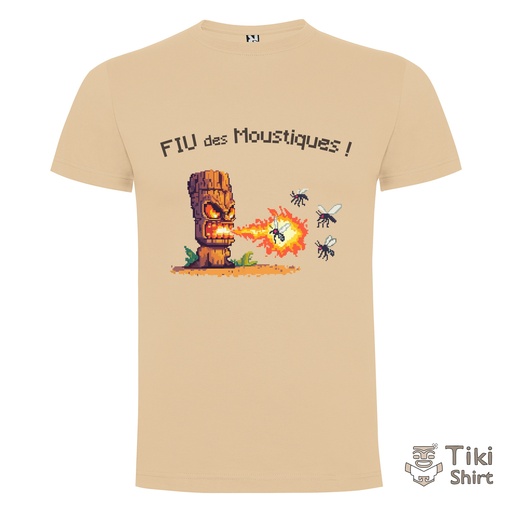 T-shirt "Fiu des moustiques !" – Tiki-Shirt