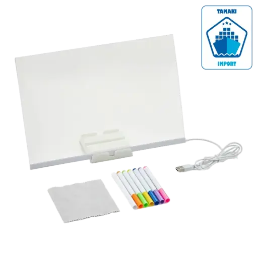 [A2] Tableau d'affichage LED - 7 stylos de couleur