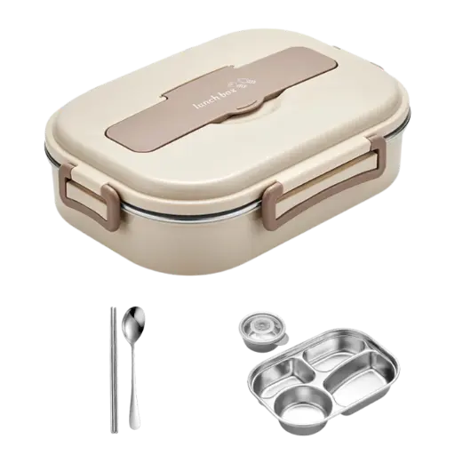 Lunch Box Bento Premium Compartimenté – Boîte Repas Hermétique