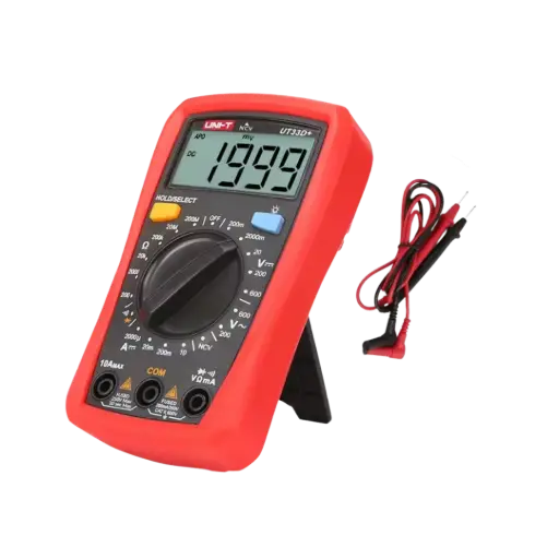 Multimètre Numérique Compact UNI-T UT33D+ – Usage Domestique & Pro