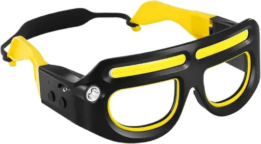 [D3] Lunettes de Sécurité LED Haute Visibilité Rechargeables