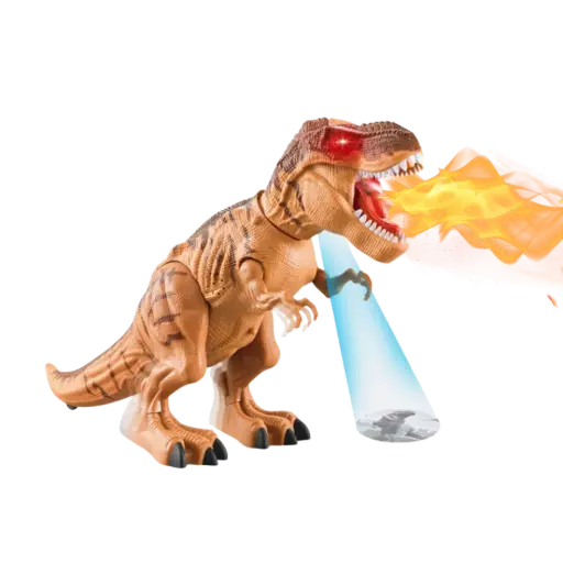 [L] Kit Jouet Dinosaure interactif – Effet feu & ponte d’œufs