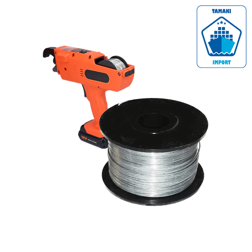 [E4] Bobine de fil de fer 0,8mm - recharge pour ligatureuse 