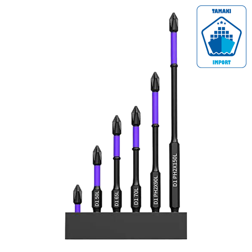 Kit d’embouts de vissage - 6PCS