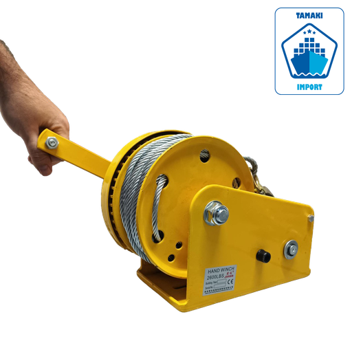 Treuil mécanique 2600lbs - 30m