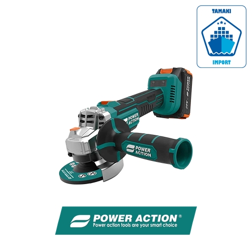 Meuleuse d'angle 20V BRUSHLESS - POWER ACTION